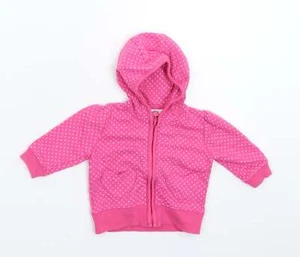 Chaqueta F&F Niñas Rosa Manchada Talla 3-6 Meses Cremallera - Imagen 1 de 12