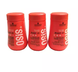 Schwarzkopf Osis+ Dust It Mattifying Volume Powder, 0.35 oz - 3 PACK - Picture 1 of 1