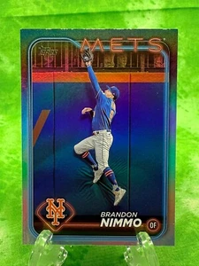 Brandon Nimmo - Rainbow Foil - 2024 Topps Series 1 #59 New York Mets - Bild 1 von 11