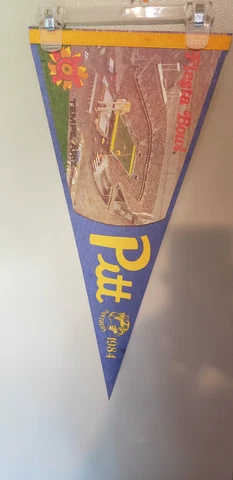 PITT PANTHERS PITTSBURGH 1984 FIESTA  BOWL  RETRO FELT VINTAGE PENNANT 3/12/23 Cover