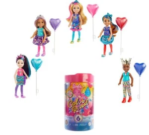 Barbie Color Reveal Muñeca Chelsea con 6 Sorpresas Color - Imagen 1 de 2