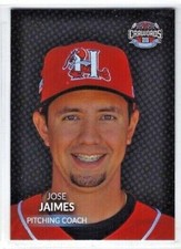 2017 Hickory Crawdads (High A-Texas Rangers) Jose Jaimes