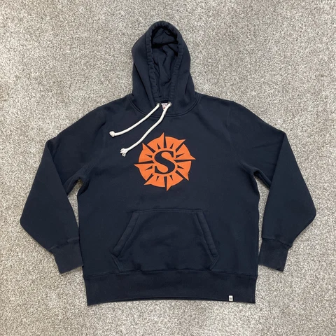 VINTAGE Syracuse Orange Sweater Mens Extra XL Large Hoodie 47 Brand NCAA 90s Y2K Cover