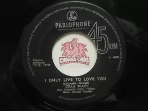 Import! Cilla Black: I Only Live To Love You / From Now On, 45 RPM, G+ (3J) - Picture 1 of 2