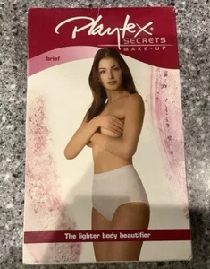 PLAYTEX SECRETS BRIEF BLACK SIZE 3X (18-20) STYLE 4105 - Picture 1 of 4