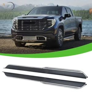 2Pcs Side Step Fixed Pedal Nerf Bar Running Board Fits For GMC Sierra 2020-2024 - Bild 1 von 11