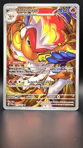 Infernape - Illustration Rare SV06: Twilight Masquerade 173/167 NM - Bild 1 von 2