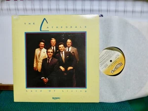 THE CATHEDRALS. LAND OF LIVING GOSPEL XIAN. NEAR MINT. LP - Picture 1 of 2