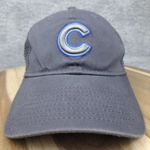 Cappello Chicago Cubs berretto cinturino schiena donna blu bianco MLB baseball regolabile - Foto 1 di 8