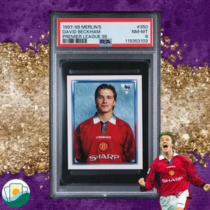 Merlin’s Premier League 98 | PSA 8 David Beckham | #350 - Picture 1 of 1