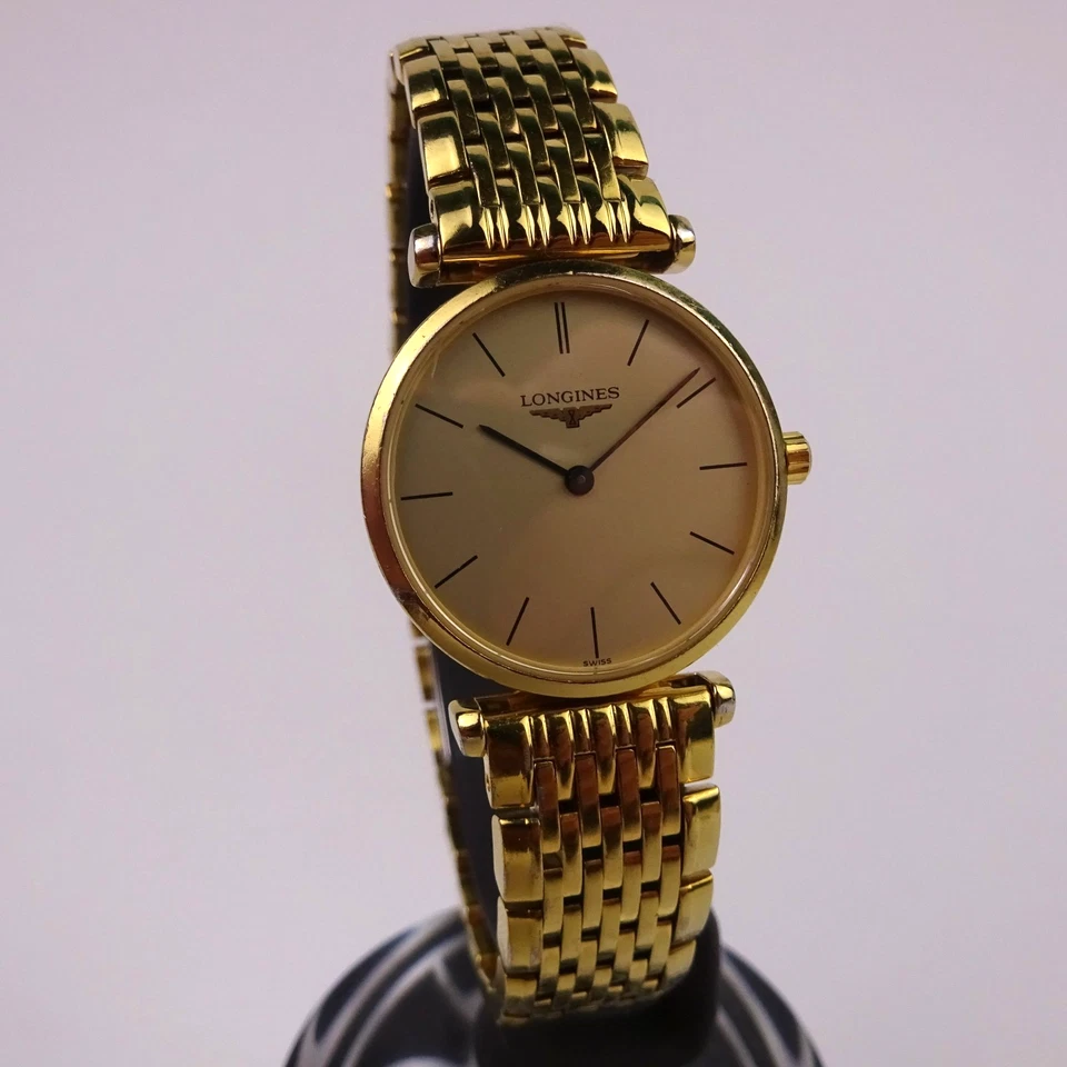 Longines La Grande Classique Watch L4.209.2 Gold Plated Gold Dial Women's - Image 1 of 4