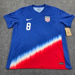 Nike USA Fußball Trikot Herren XL McKennie 8 Dri Fit Rot Weiß Blau Soccer - Bild 1 von 6