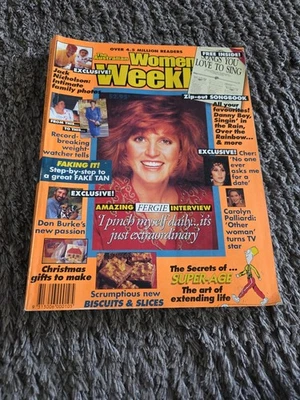 Women's Weekly Magazine November 1991-Elle Macpherson-Fergie - Image 1 of 4