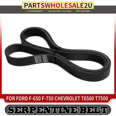 Ремень змеевика 1x 72,62 дюйма для Ford F-650 Chevrolet GMC International Harvester - Изображение 1 из 4