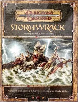 Dungeon's and Dragons Stormwrack Book Game Player Manual D&D LIKE NEW! - Image 1 of 4