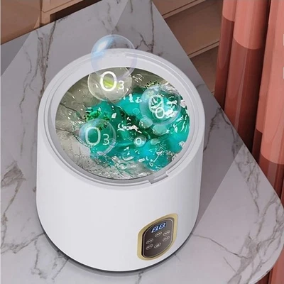 Laundry Machine for Small Spaces, Dorms Compact Automatic Washing Machine Washer - Image 1 of 4