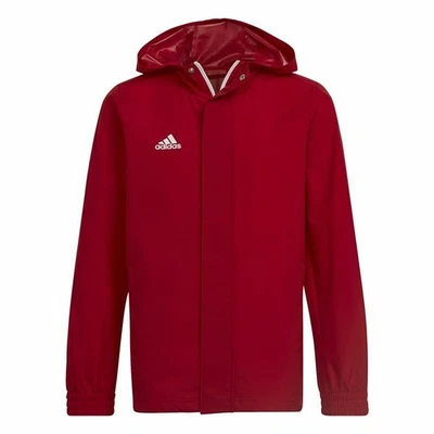 Veste de Sport pour Enfants Adidas Entrada 22 Rouge - Photo 1/4
