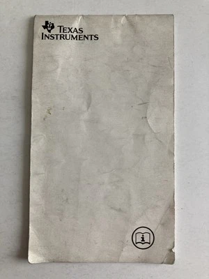 Vintage Texas Instruments TI-30X Scientific Calculator User's Guide - Image 1 of 4