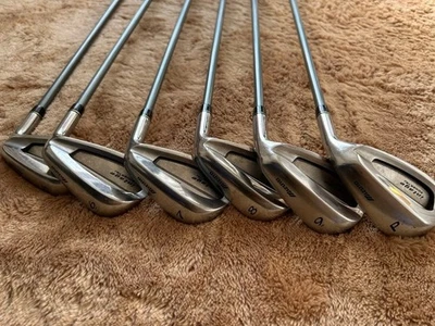 Mizuno POWER TRAJECTORY intage Irons #5-9,Pw(6Clubs)/XL02/Flex:Regular - Image 1 of 4