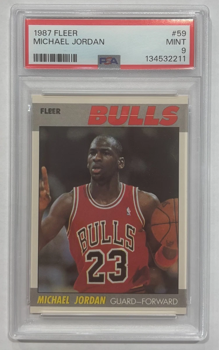 Michael Jordan Basketball Grade 9 1987-88 Season Sports Trading