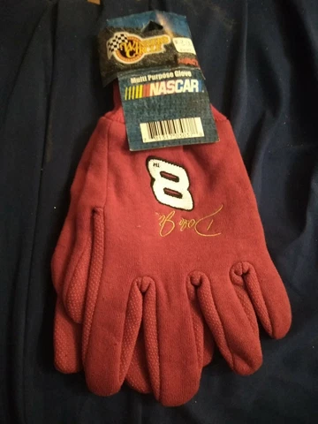 Nascar #8 Dale Earnhardt Jr. Bud Racing Multi-Purpose Gloves - Rare Collectible! Cover