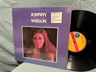 Johnny 'Guitar' Watson  "I Cried For You"   in SHRINK    1967   Cadet Label - Image 1 of 4