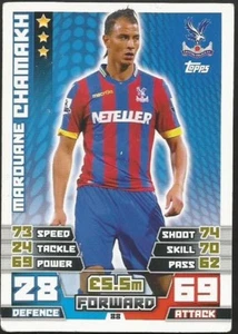 TOPPS MATCH ATTAX 2014-15- #088-CRYSTAL PALACE-MAROUANE CHAMAKH - Picture 1 of 1