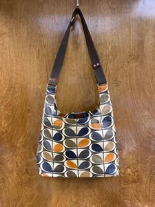 Women "Oria KielYY" cream browns and black shoulder bag. P.O. - Picture 1 of 5