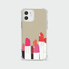 CASE FOR IPHONE 15 14 13 12 11 SE 8 SHOCKPROOF PHONE COVER LIPSTICK LIPS KISS