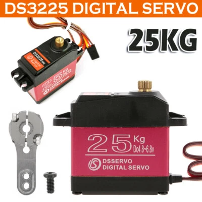 DS3225 25KG High Torque Metal Steering Gear Digital Servo Waterproof for RC Car  - Image 1 of 4