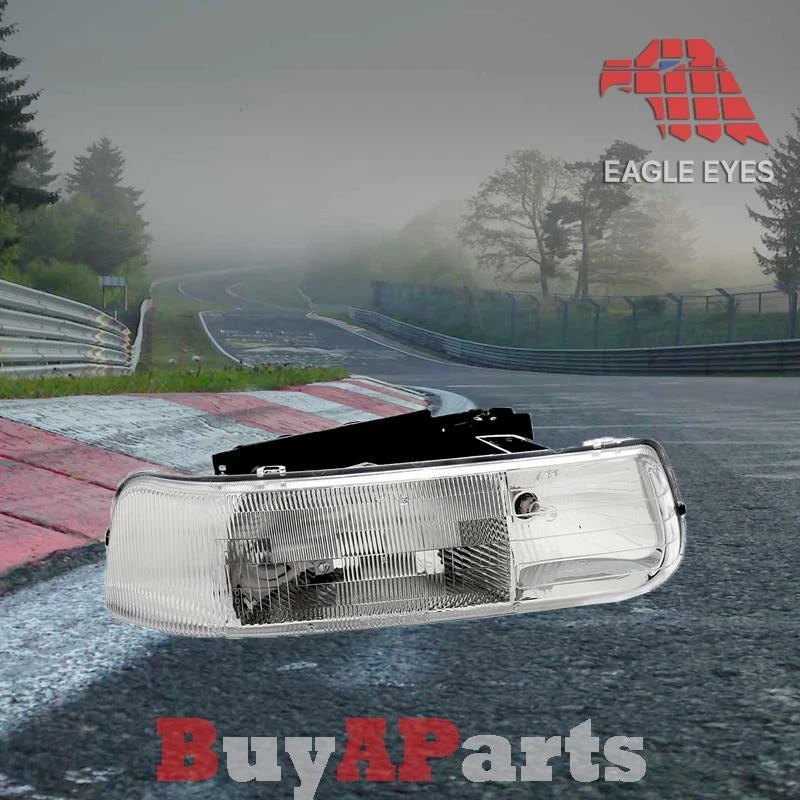 Faro derecho/pasajero para Chevy Suburban 2000-2006 bombilla/enchufe incluido Foto 1 de 1