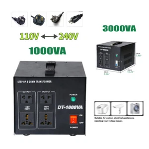 Peak Voltage Converter 3000W Transformer 240V-110V / 110V-240V Step Up & Down - Picture 1 of 9