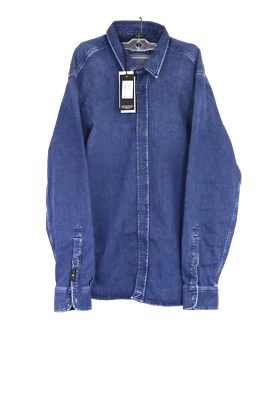 7 Семь для всего человечества левой руки классическая джинсовая рубашка мужчин (размер S/M/L/XL/XXL) новый с Ярлыками - Изображение 1 из 4