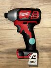New Milwaukee cordless 2656-20 1/4 in Hex impact driver M18 18V Li-ion Tool Only