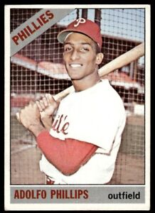 1966 Topps Adolfo Phillips Rookie Philadelphia Phillies #32