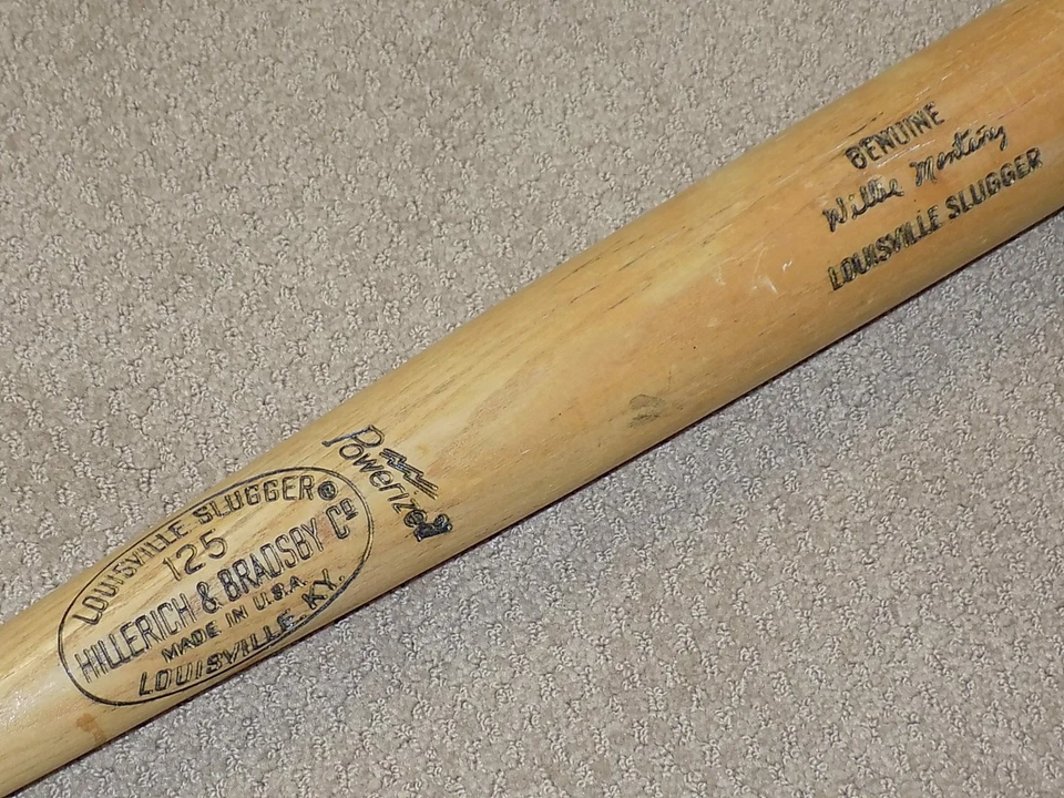 Willie Montanez H&B Game Bat Philadelphia Phillies Giants Mets Braves Pirates - Image 1 of 1