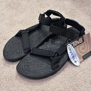Teva Terradactyl Black Sandals 6601 Men Size US 13 EU 47 NWT Outdoor Comfort - Picture 1 of 7