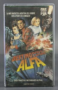 1986 Space 1999 DESTINATION: MOONBASE ALPHA Spanish Vintage Betamax Videotape