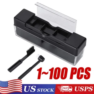 3in1 Vinyl Record Cleaning Brush Set Stylus Velvet Anti-static Cleaner Tool Lot - Picture 1 of 11