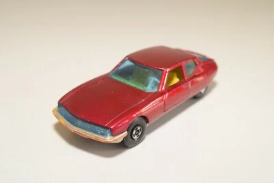 1:36 ?? MATCHBOX K-33 K33 K 33 CITROEN S.M. SM ROJO METALIZADO EXCELENTE ESTADO Foto 1 de 4