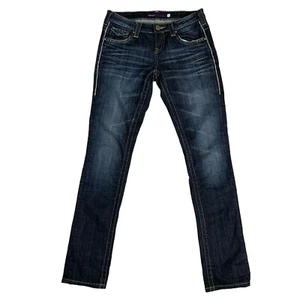 Vigoss Collection Damenjeans mit gerader Beinklappe Tasche Größe 3 - Bild 1 von 9
