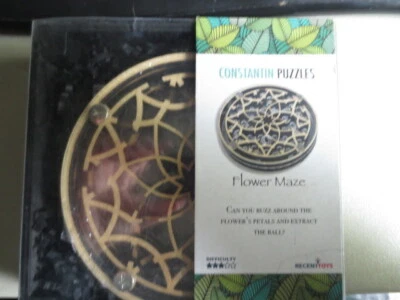 Constantin Puzzle - Flower Maze Puzzle Play Learn Solve Hobby - Image 1 of 2