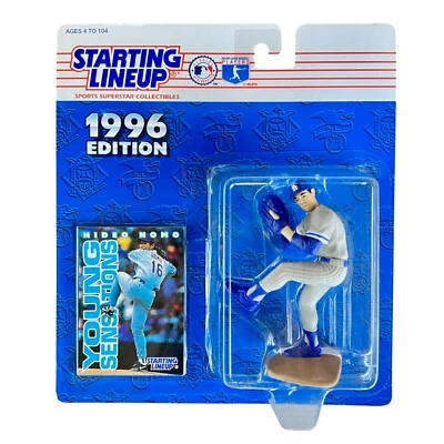 Figura de acción Kenner 1996 alineación inicial Video Nomo edición L.A. Dodgers MLB Foto 1 de 4