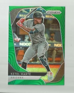 Panini Prizm 2020 verde Prizm Ketel Marte #142 Arizona Diamondbacks - Imagen 1 de 1