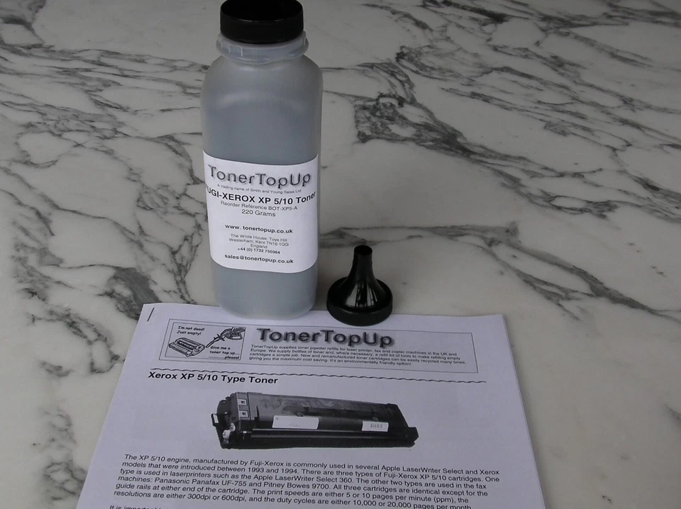 Bottle of Toner Refill for Xerox XP5 4505 4510 Elite 600 113R00005 113R5 topup - Image 1 of 2