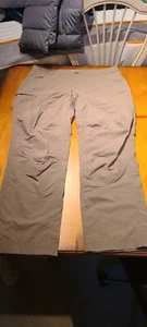 MENS MARMOT TRANSCEND PANT NWOT 38 BY 32 DARK KHAKI - Picture 1 of 5