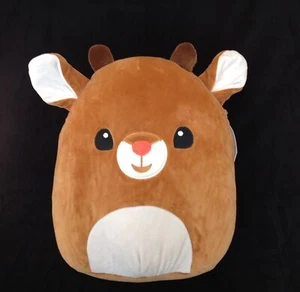 NWT Kelly Christmas Squishallows 14" RUDOLPH the Red Nosed Reindeer - Picture 1 of 5