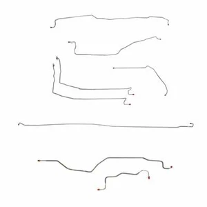 99-02 Chevrolet 1500 BrakeLine Kit 4x4 cabina regular/plato largo acero inoxidable-CBK0098SS - Imagen 1 de 5