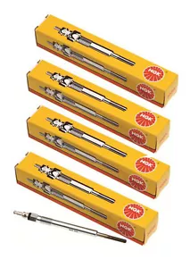 NGK SET OF 4 GLOW PLUGS for HOLDEN CAPTIVA Z22D1 CRUZE Z20D1 - Picture 1 of 1