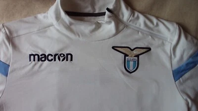haut de survêtement club de football Lazio de Rome Macron - Photo 1/2